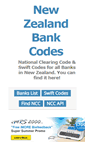 Mobile Screenshot of newzealandbankcodes.com